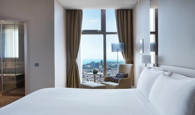 Quartos Hotel Marriott Istambul Sisli