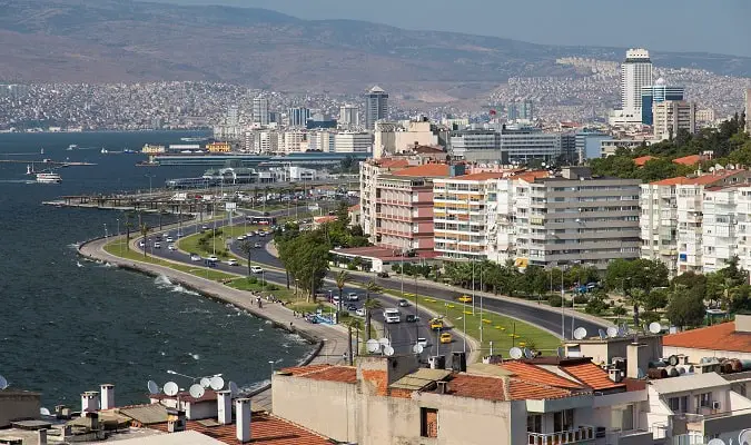 Izmir terceira maior cidade da Turquia